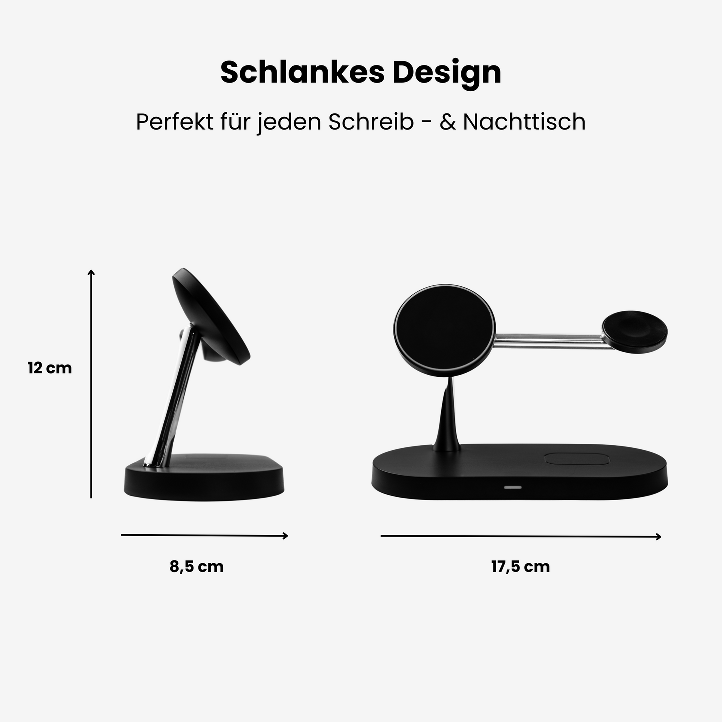 LuxCharge – 4-in-1 Wireless Charging Station for Apple and Samsung (Android)